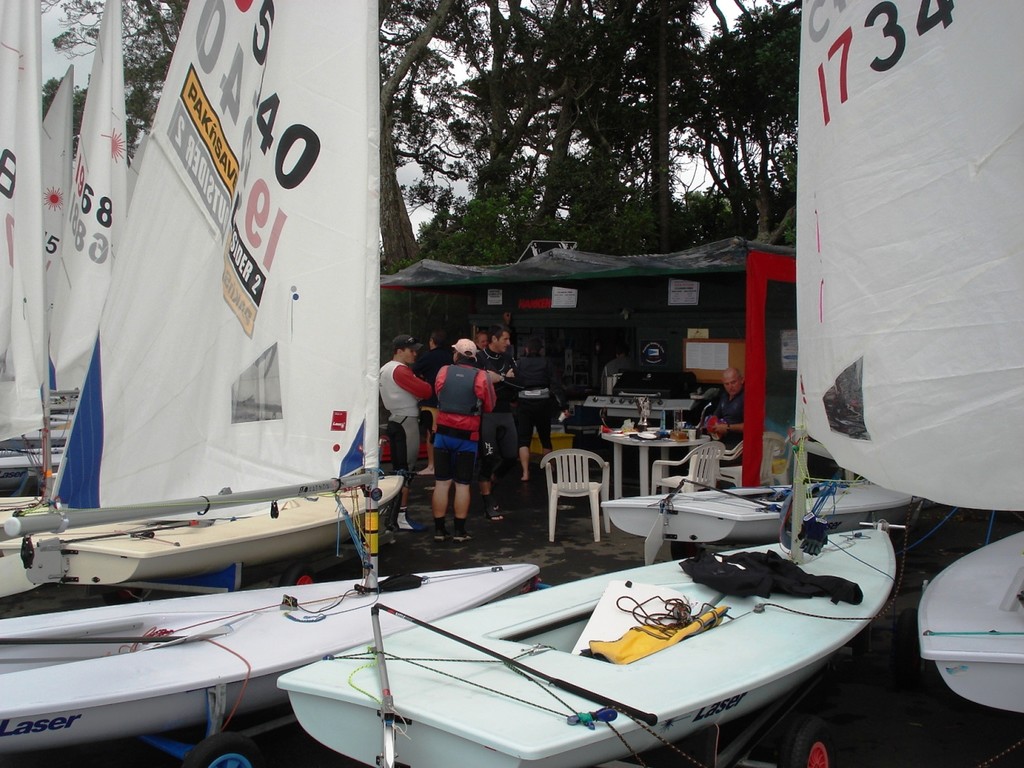 Hot soup in the clubhouse - 2011 Collinson FX North Shore Freshwater Championships © Colin Preston